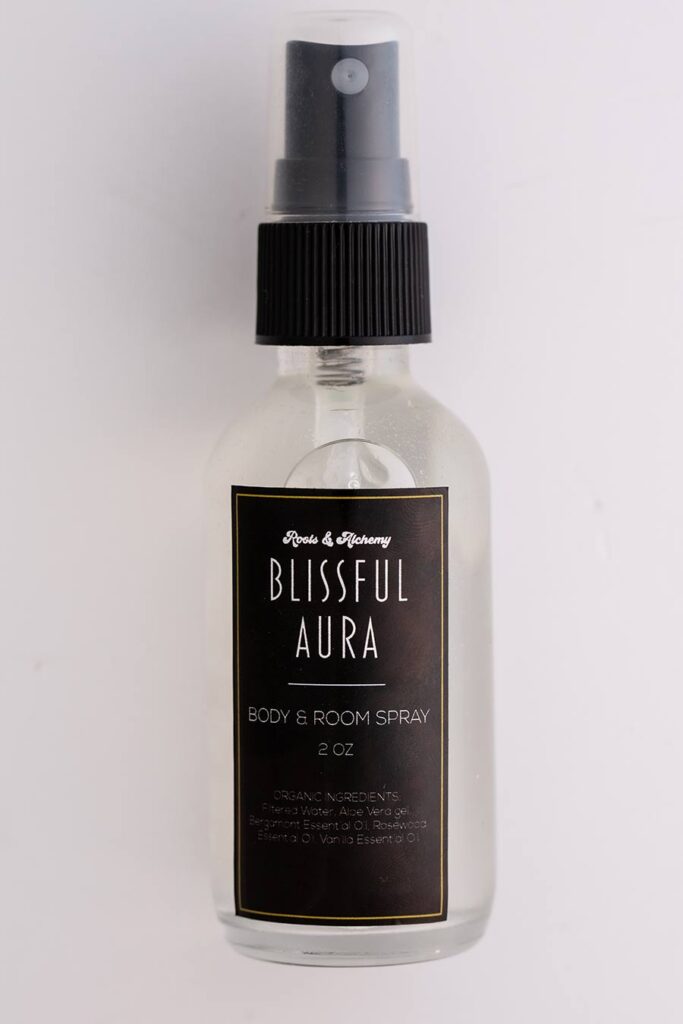 Blissful Aura Body and Room Spray - Roosts and Alchemy